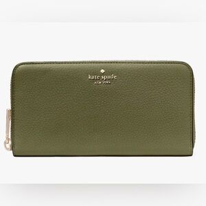 Kate Spade Olive Leather Wallet